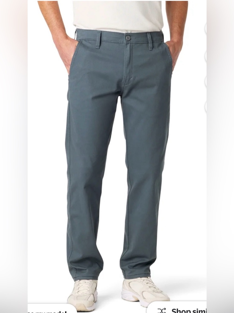 Levi Strauss & Co Men's 33x32 Slim Tapered Blue Chino Pants NWOT